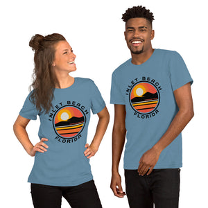 Inlet Beach Retro Sunset Unisex T-Shirt